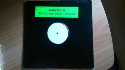 Amnesia - Don't Crack Under Pressure 12'' W/Lbl Vinyl Schallplatte 