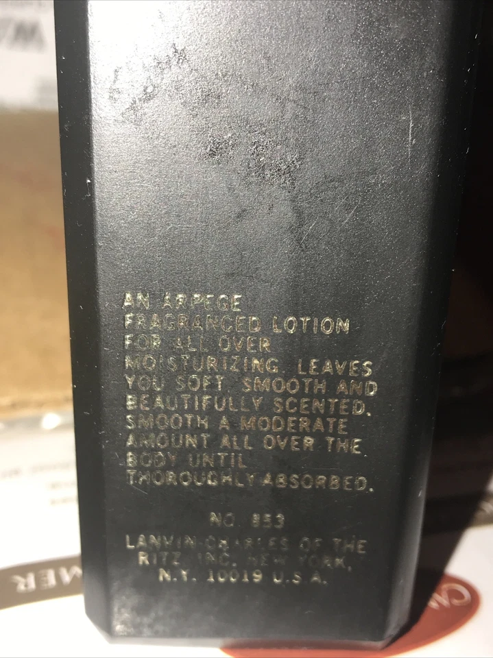 Lanvin-Arpege-Hidratante corporal perfumada-3 OZ-mezclado en EE. UU. Foto 2 de 2