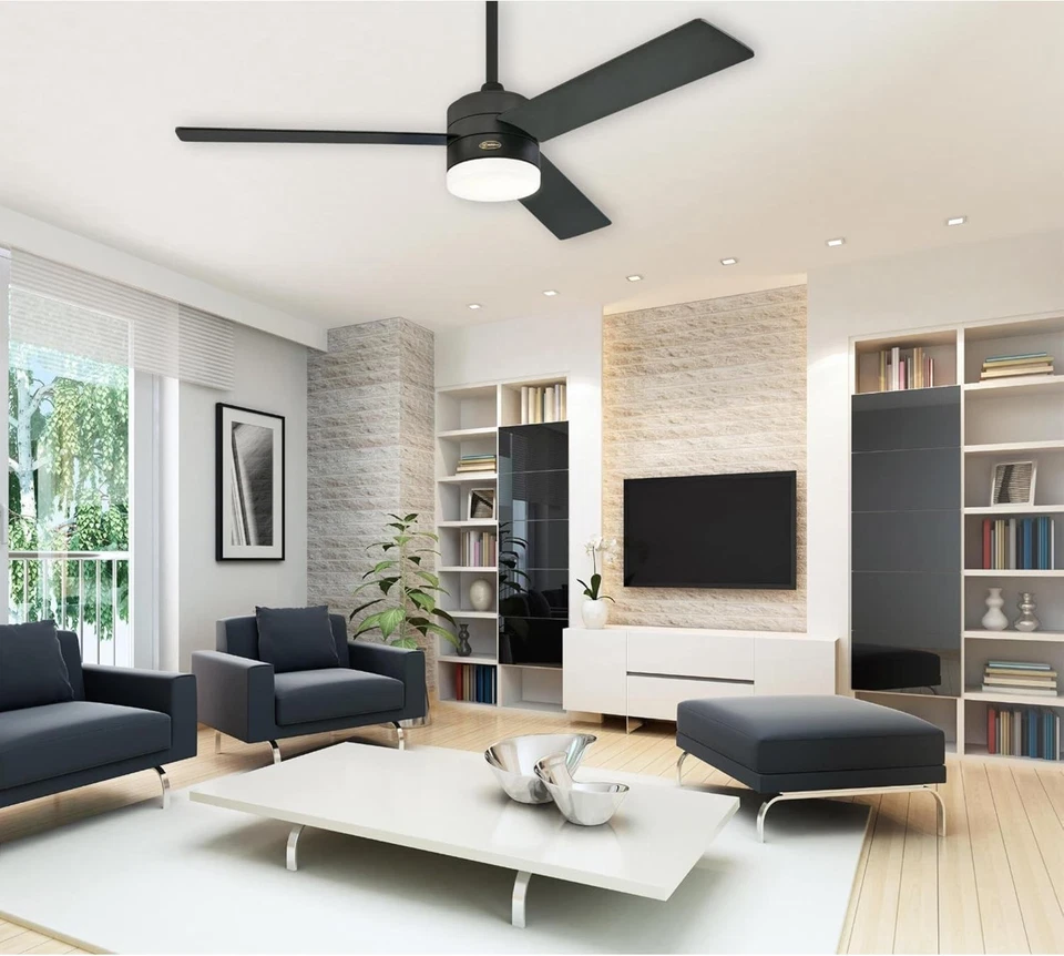 Ceiling Fan with LED Light & Remote Black Westinghouse 7205900 Alta Vista - Image 4 of 4