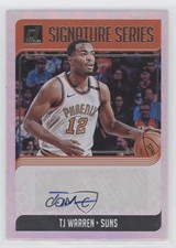 2018-19 Panini Donruss Signature Series TJ Warren #SG-TJW Auto 0y6s