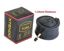 XTENDO 27.5 Plus Fat MTB Inner Tube 2.75-3.25 48mm Schrader Valve 1.35mm Thick.