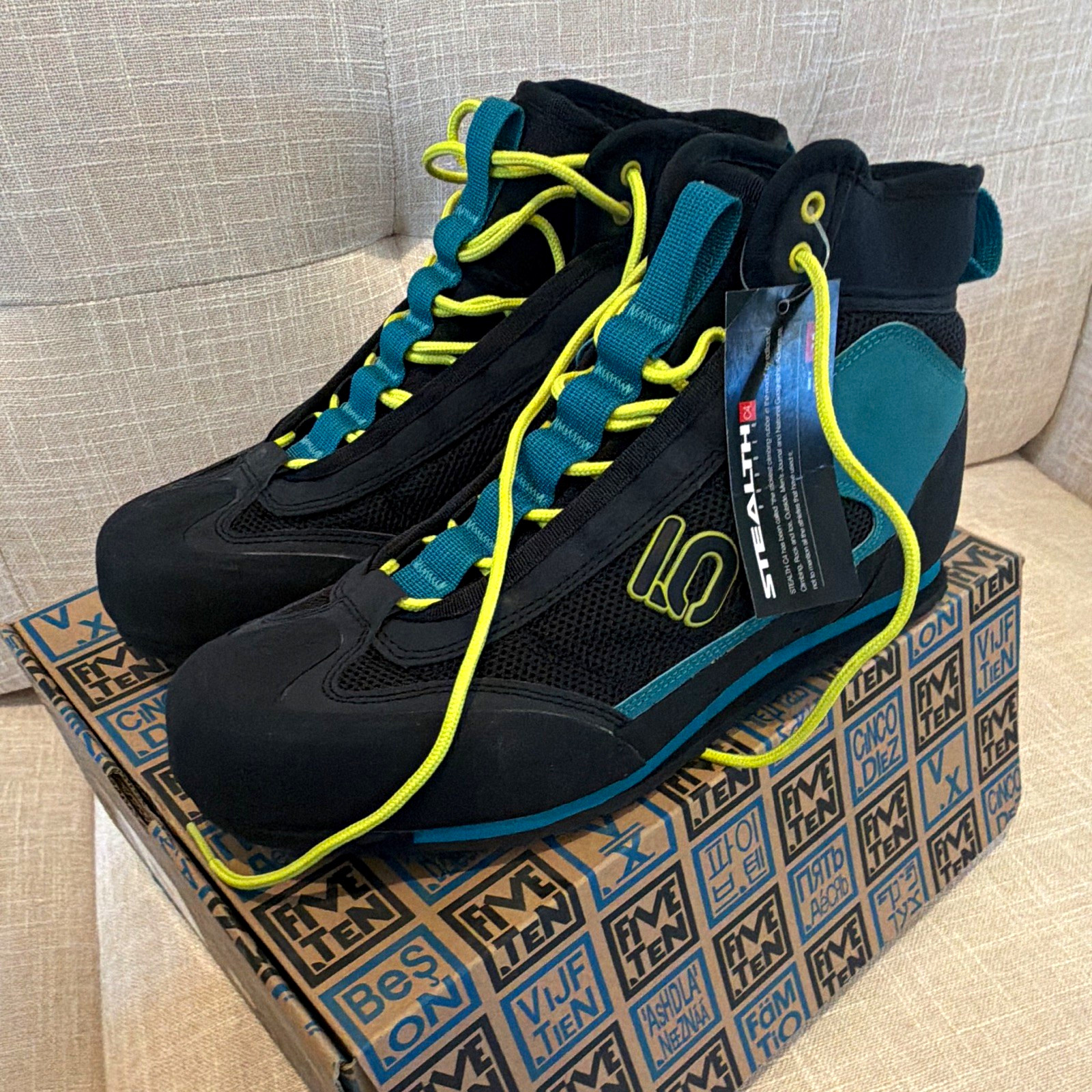 Five Ten Water Tennie Men's Water Sports Shoes Black US 10 Medium (D) 5136