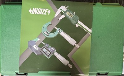 INSIZE 3203-66A Outside Micrometer Set 0 To 6 Inches High-precision