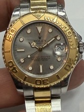 ROLEX YACHT - MASTER 68623 1997 TWO TONE 18 KARAT & STAINLESS STEEL WATCH 35MM 17