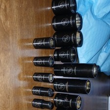 Husky Standard Size Impact Black Oxide Assortment Of Nineteen Sockets
