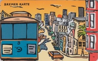 Bremer Karte (BSAG) (124): Bremer Stadtmusikanten in Amerika