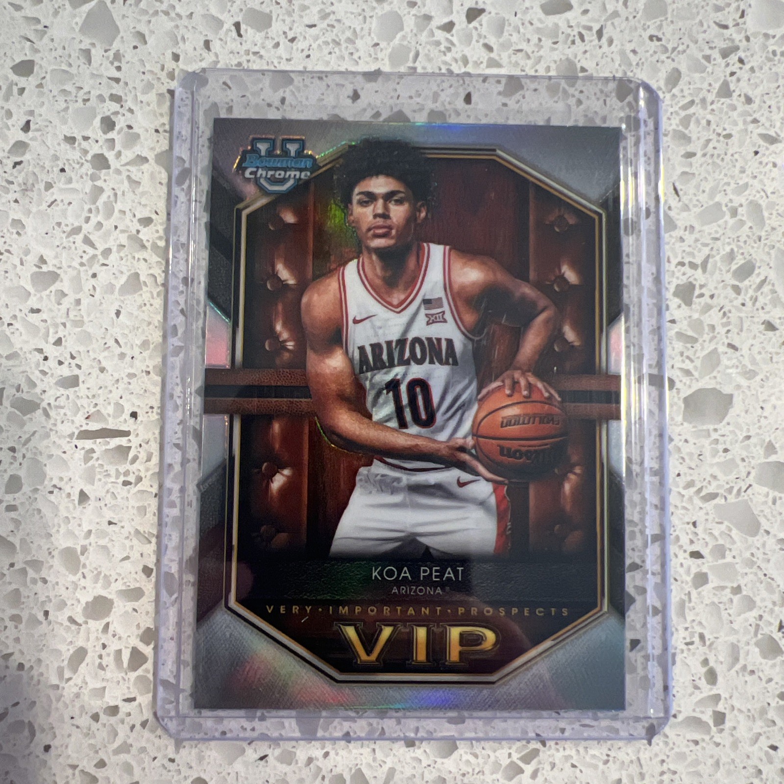 2025-26 Bowman Chrome Very Important Prospects Koa Peat Refractor VIP-3