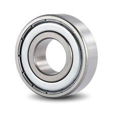 Image of 6000 ZZ 10mm x 26mm x 8mm Shielded Deep Groove Ball Bearing 6000ZZ