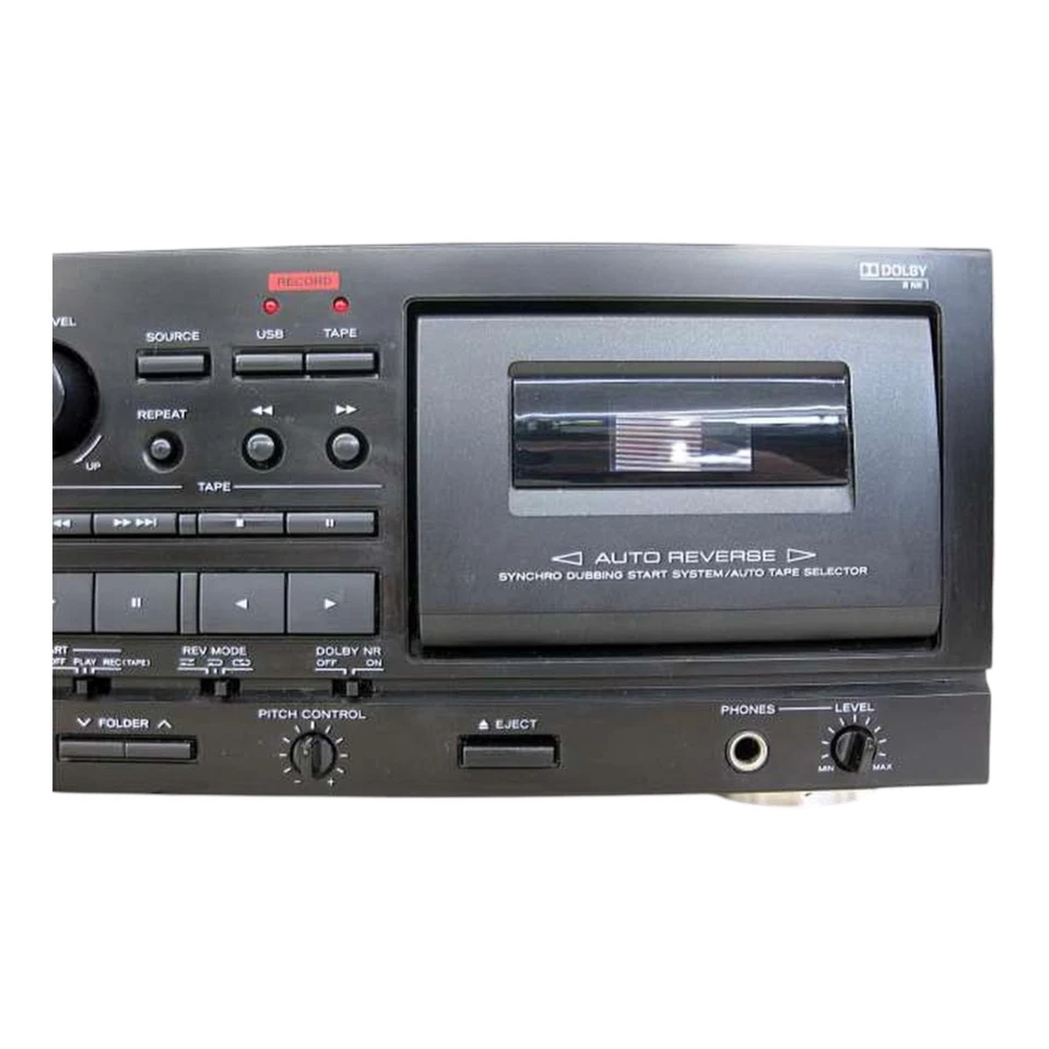 REPRODUCTOR DE CD ESTÉREO TEAC AD-800 / CASSETTE DECK artículo basura Foto 3 de 4