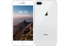 Apple iPhone 8 Plus - 64GB - Silver (Unlocked) - for sale online