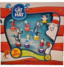 Dr. Seuss "The Cat in the Hat" Vintage Collectors Game Set 2003 Rare Figurine