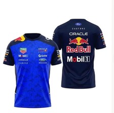 New Mens RedBulll Racing Logo 3D T-Shirt Size...