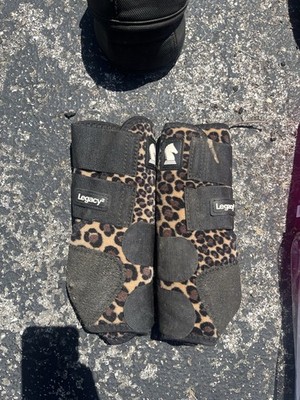 Classic Equine Legacy2 Cheetah Sport Boots Medium Fronts