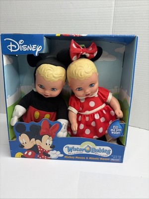 Rare Disney Lauer Water Babies Mickey and Minnie Mouse 2005