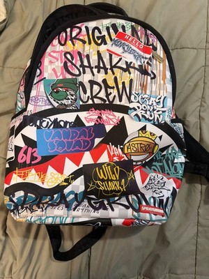 sprayground backpack limited edition new