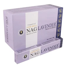 Vijayshree Golden Masala Agarbatti Nag Lavender Fragranc Incense Sticks Diffuser