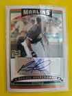 2006 Topps Chrome Autograph #353 Reggie Abercrombie (RC) - Florida Marlins
