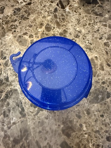 Disney Parks Vintage Season Popcorn Bucket Blue Sparkle Lid Mickey & Minnie - Picture 6 of 10