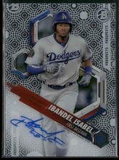 2018 Bowman High Tek Ibandel Isabel Prospect Autograph Auto #PHT-II