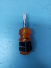 Unbranded Short Flathead Screwdriver  (LL)