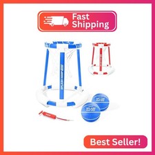 GoSports Splash Hoop 360 Floating Pool Basketball Game Includes Hoop, 2 Balls an