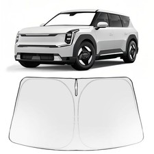 Proadsy Custom Fit Windshield Sun Shade for Kia EV9 2024-2025 Foldable