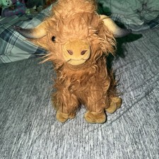 Living Nature Highland Cow Soft Toys Plush (no Tag)