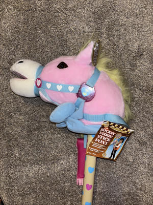 RARE TEK NEK Pink Rockin, Talking Stick Pony New With Tags￼ | eBay