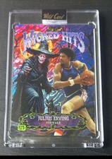 Julius Erving 1/1 - 2025 Wild Card Haunted Hits Wicked Hits Witch 
