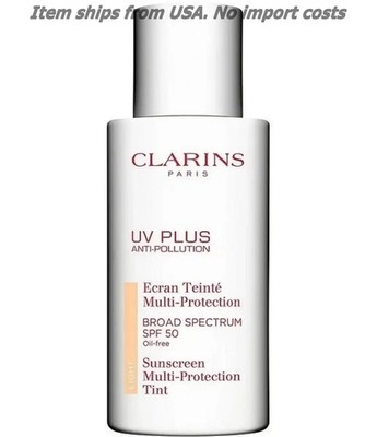 Clarins UV Plus Anti-Pollution Antioxidant Tinted Face Sunscreen SPF 50 20499677