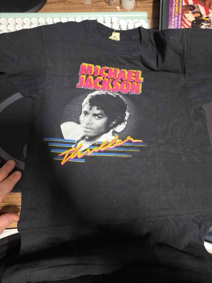 1984 Michael Jackson Thriller Vintage T Shirt Single Stitch Made In USA Size M