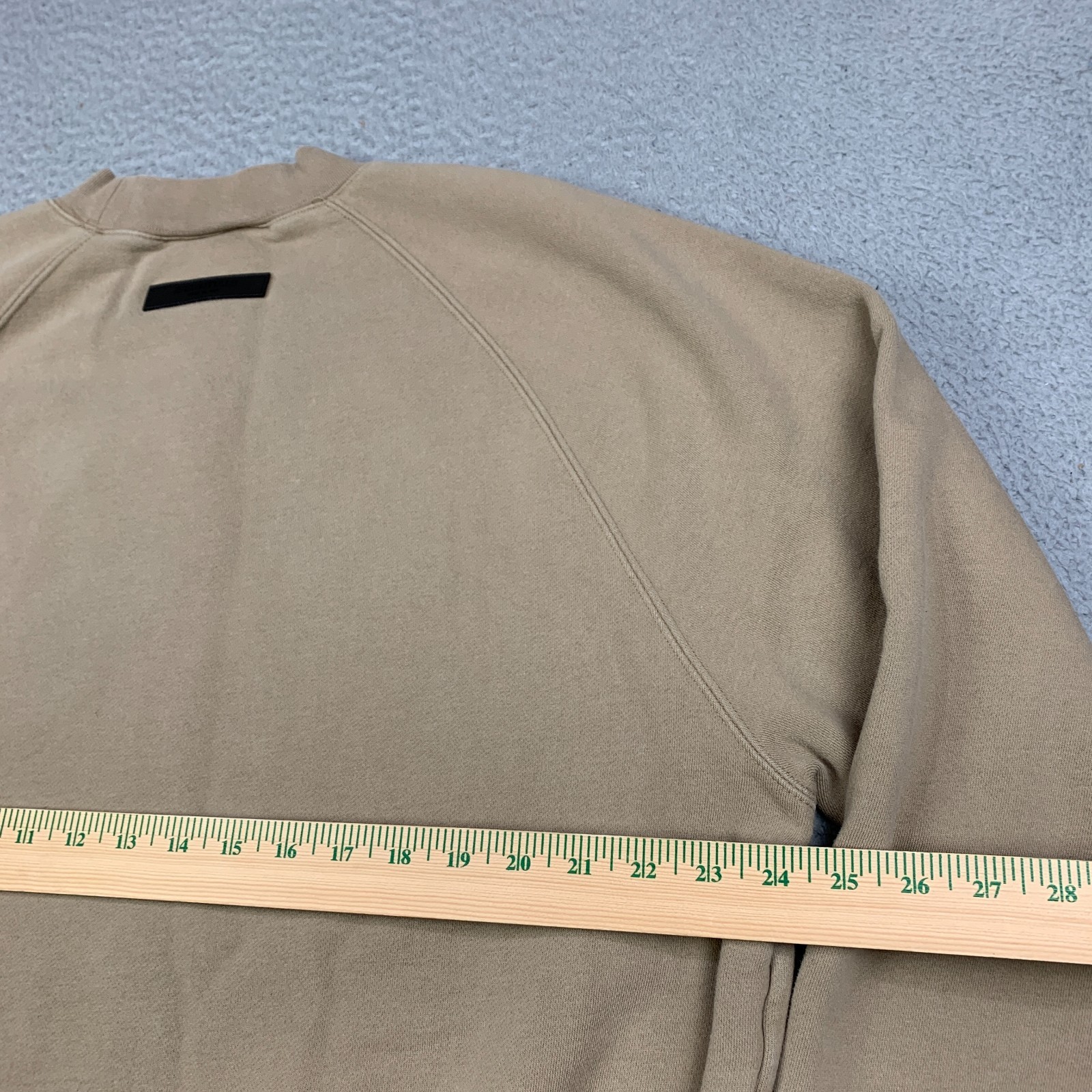 Fear of God Essentials Crewneck Sweatshirt Mens Size Small Tan thumbnail 6