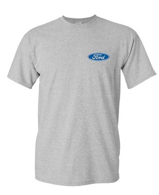 Ford  Man s Best Friends  Vintage Pickup & Dog T-Shirt