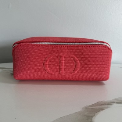 Christian Dior Rosa Kosmetik Kulturtasche Brillenetui Beauty Reise Etui Neu
