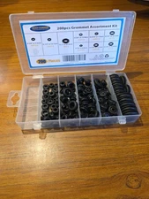 🔥 Busy-Corner Rubber Grommet Assortment Kit – 173 Pieces, Open Box –Mixed Sizes