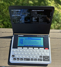 Franklin Merriam-Webster MWD-1490 Pocket Digital Dictionary Language Translator