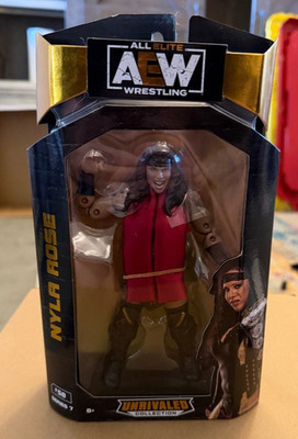 AEW Nyla Rose Unrivaled Series #7 Pro Wrestling Action Figure NIB All Elite
