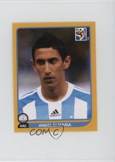 2010 Panini FIFA World Cup South Africa Album Stickers Angel Di Maria Rookie RC