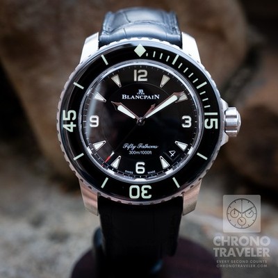 Blancpain Fifty Fathoms Automatic 5015 12B30 B52A Titanium 45mm Complete