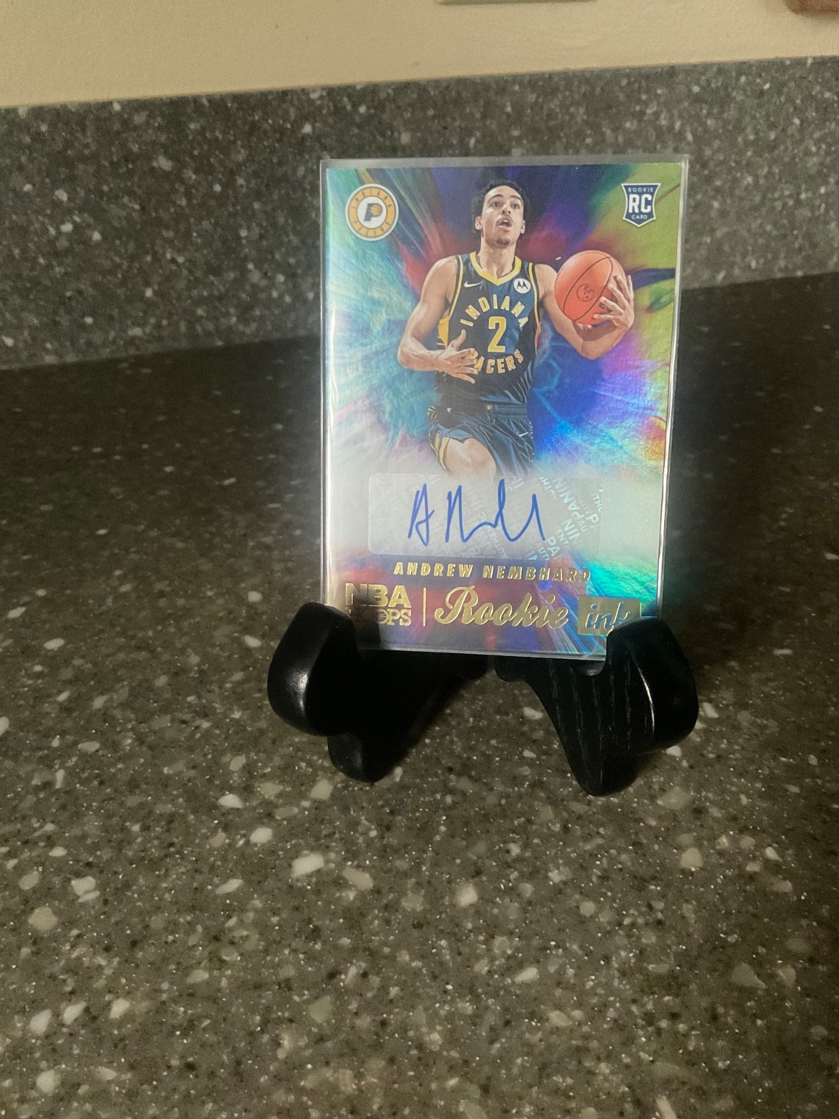 Andrew Nembhard 2022-23 Panini NBA Hoops Auto RC Rookie Ink #RI-ANH Pacers