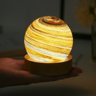 Universum Stern Dekorationskugel Glaskugel Mondlampe Raumdekor