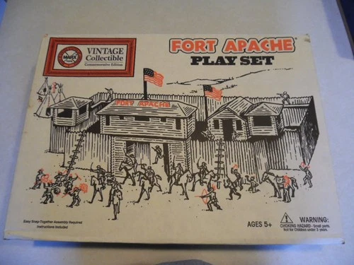 Marx Vintage Collectible Fort Apache #4501 Play Set New in Box