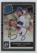 2017 Panini Donruss Optic Black Prizm 24/25 Carson Fulmer #RRS-CF Auto 0i1b