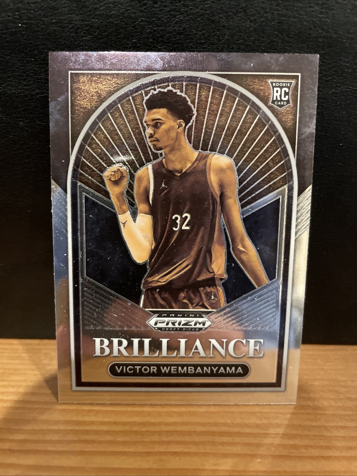 2023 Panini Prizm Draft Picks - Brilliance Victor Wembanyama #1 Silver Prizm RC