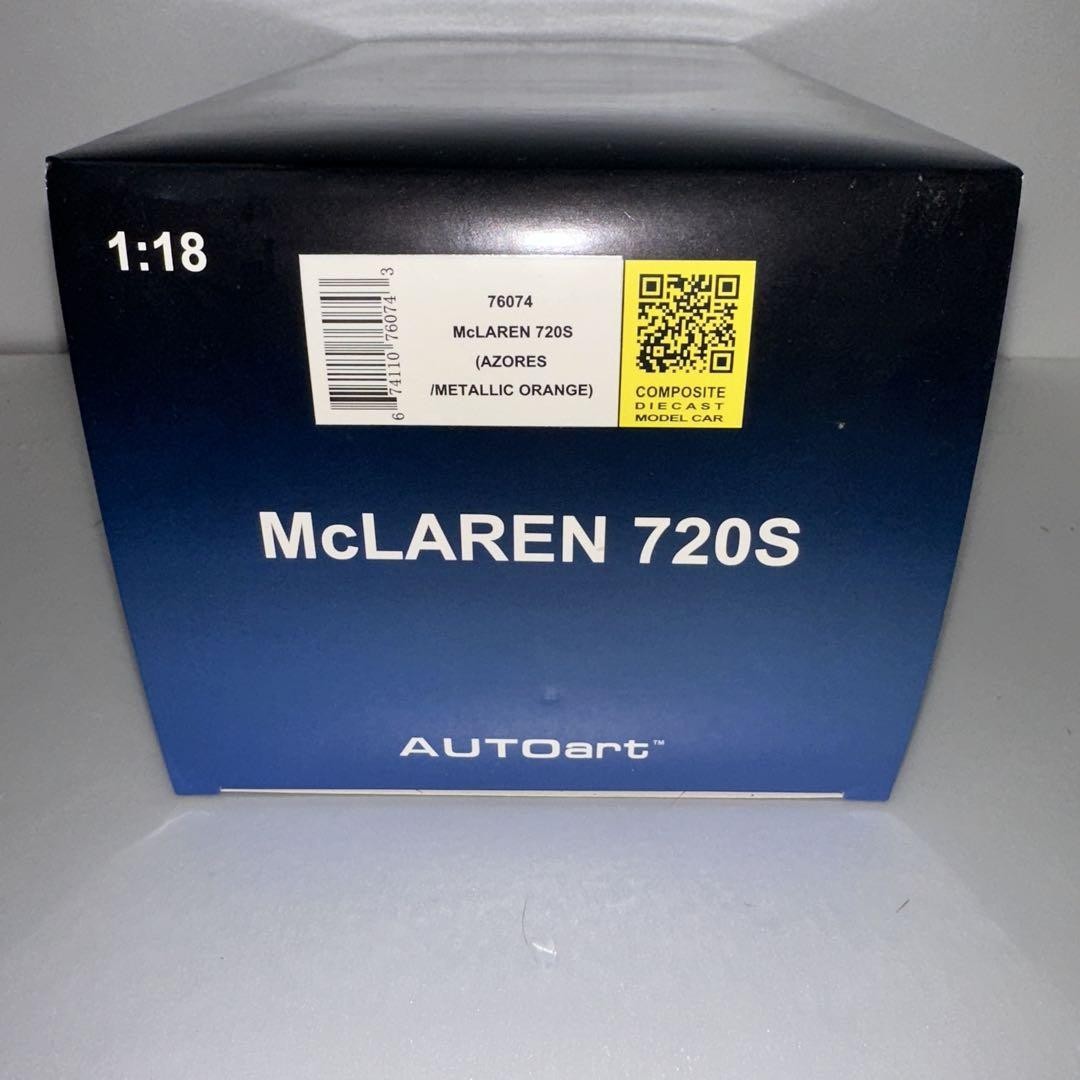 AUTOart McLaren 720S Azores Orange 76074