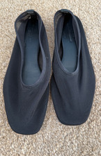 ARKET black mesh ballerina shoes size UK 5