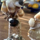 Antique Hand Painted Nautical Sea Shell Folk Art 1950s-60s. Most Likely Italian — photo 4