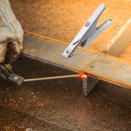  Small Clamps Heavy Duty Welder Ground Cable for Welding Copper Grounding Rod - Zdjęcie 3 z 12