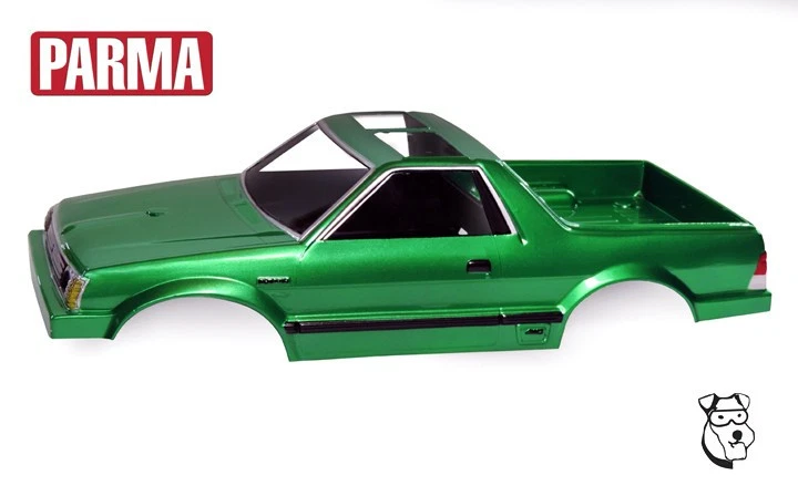 #10212 - 1/10 PARMA SUBARU BRAT Original CUERPO RC TRANSPARENTE Ajuste Directo TAMIYA Foto 3 de 3