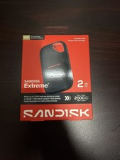 SanDisk Extreme 2TB Portable SSD External USB Type-C SSD up to 2000MB/s - NEW